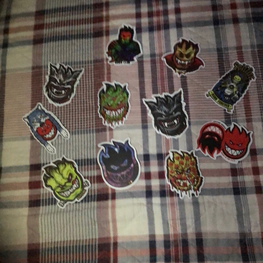 11 Thrasher stickers